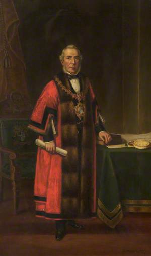Portrait of the First Mayor of Bury