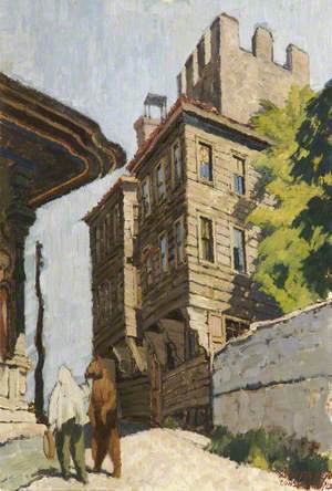 Old Houses and a Dancing Bear, Constantinople