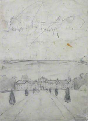 Sketch of Stately Home
