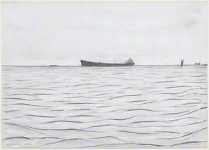 Tanker at Sea