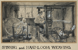 The Age of Industry: Spinning and Hand Loom Weaving
