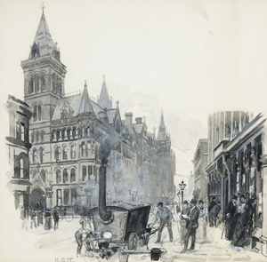 Corporation Road Making, Princess Street and Town Hall