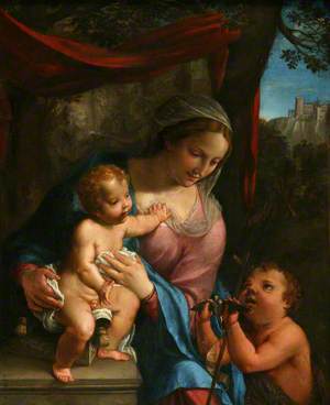Madonna and Child with the Infant Baptist