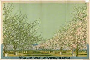 Apples and Honey from Canadian Orchards