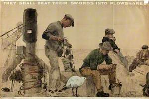 They shall beat their swords into plowshares...