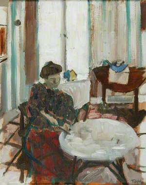 Woman at a Table