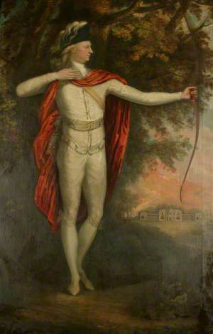 Sir Thomas Egerton, Bt, as an Archer in Heaton Park