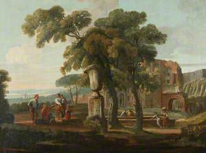 Classical Landscape with an Urn