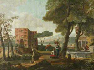 Classical Landscape with a Sphinx