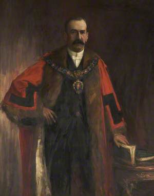 Alderman Sir Charles Behrens (1848–1925), JP, Lord Mayor of Manchester (1909–1911)