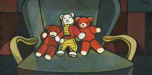 Three Toy Bears