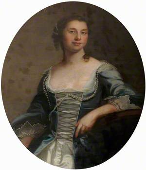 Portrait of a Lady, Traditionally identified as Kitty Clive (1711–1785)