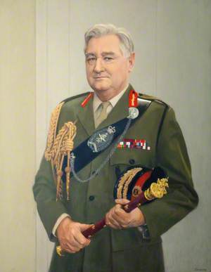 Field Marshal the Lord Bramall of Bushfield (1923–2019), KG, GCB, OBE, MC, JP, Colonel 2nd King Edward VII's Own Gurkhas (The Sirmoor Rifles) (1976–1986), President of the Gurkha Brigade Association (from 1987), HM Lord Lieutenant of Greater London (from 1986)