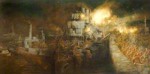 The Storming of Zeebrugge Mole, St George's Day, 23 April 1918