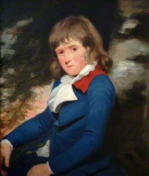 Portrait of a Boy in a Blue Coat
