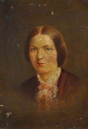 Harriet King (1823–1862), Daughter of Richard King, Wife of George Inman, as a Young Woman