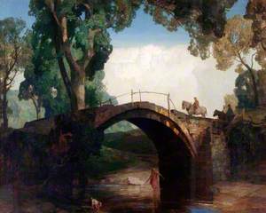 The Pack Horse Bridge near Bingley