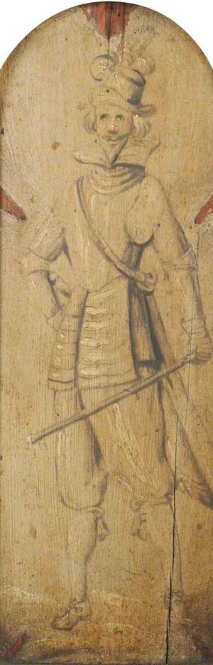A Seventeenth-Century Soldier, from Buckingham House, Portsmouth