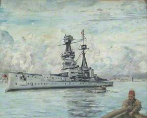 The Flagship HMS 'Superb'