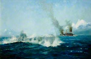 Attack on a German Tanker off the Norwegian Coast