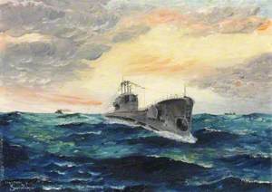 HM Submarine 'Alaric'