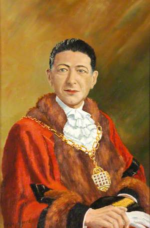 George Mackrell in Mayoral Robes