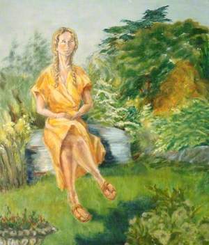 Seated Woman in a Garden