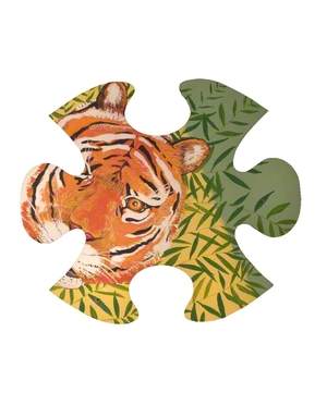 Jungle Jigsaw: Tiger Head