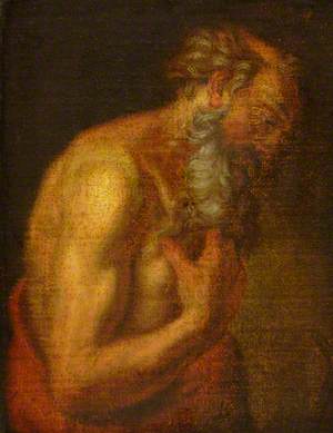 Figure of a Saint, Probably Saint Jerome