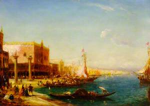 Venice, Riva degli Schiavoni and the Doge's Palace