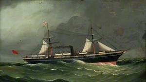 Royal Mail Ship, 'Nile', 1869