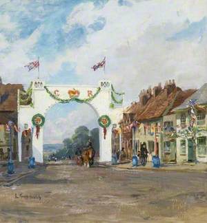 The Jubilee Arch, Bushey, 1935