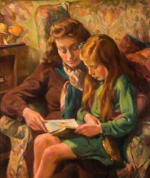 Laurie and Theresa, the Artist’s Daughters