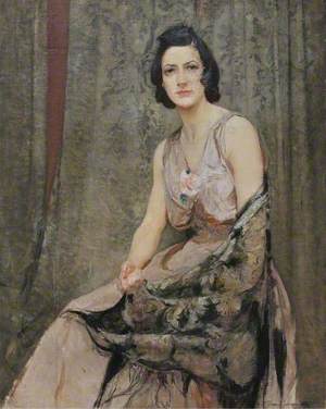 Portrait of Esther Borough Johnson, née George (1866–1958)