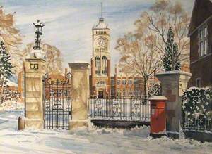 Royal Masonic School for Boys in the Snow
