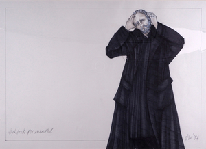 Standing Figure Portrait of Philip Voss (1936–2020) as Shakespeare's 'Shylock'