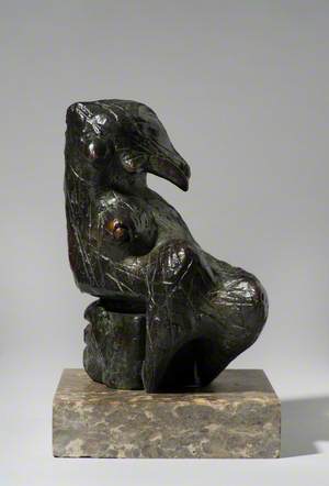 Seated Figure: Cross-Hatch