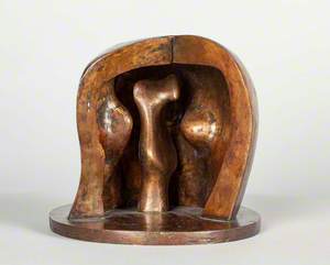 Maquette for Helmet Head No. 6