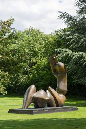 Two Piece Reclining Figure: Cut