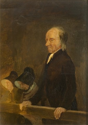 Samuel Allen at a Quaker Meeting