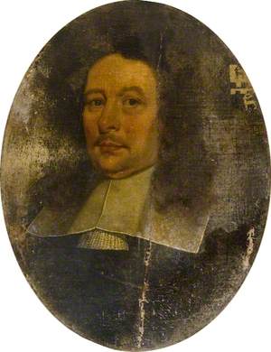 Portrait of a Man with a Large Collar