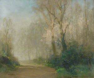 Morning Mist: Landscape at Tyttenhanger Lane