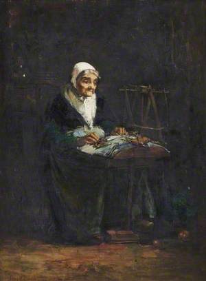The Flemish Lacemaker