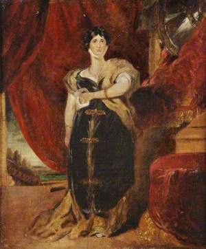 Theatrical Figure (Sarah Siddons as Lady Macbeth, Act One, Scene Five)