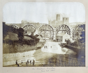 The Viaduct, Durham, June 28th, 1855