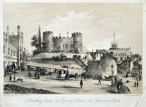 Shrewsbury Castle, the Railway Station, and Grammar Schools