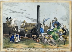 Pleasures of the Rail-Road – Caught in the Rail-Way