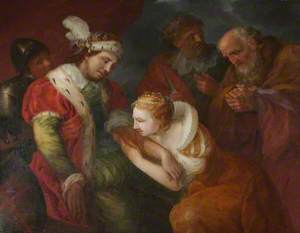Queen Eleanor Sucking the Poison from the Arm of Edward I