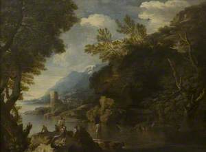 Landscape with Figures and Boats