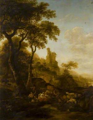 Rural Landscape with a Horse and Cart